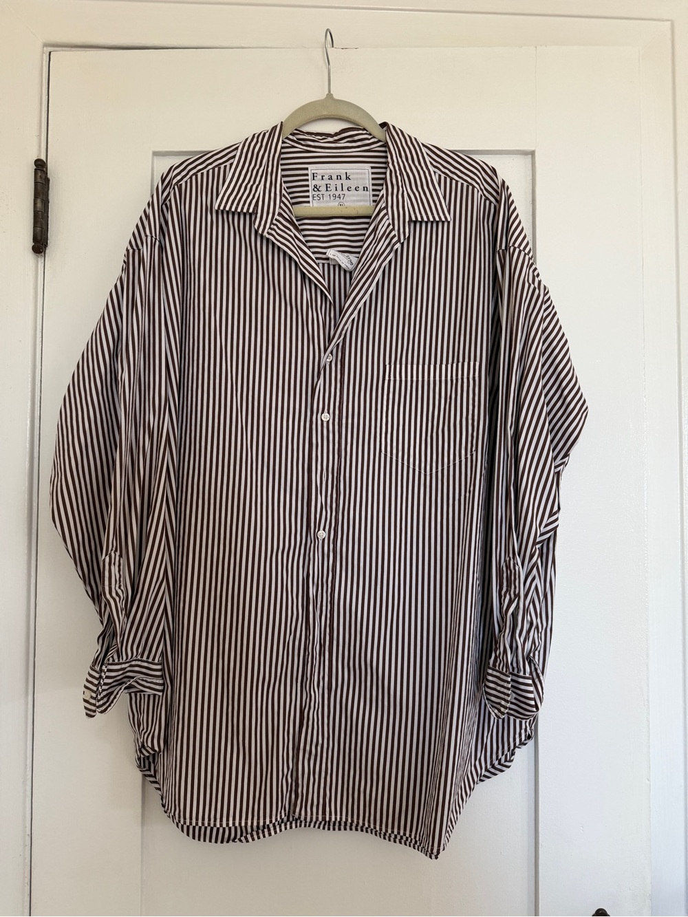 Frank & Eileen striped Shirley button up